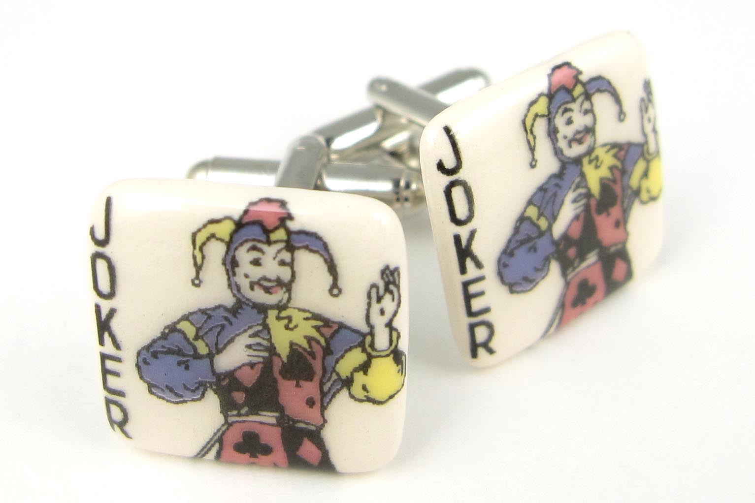 Joker cufflinks